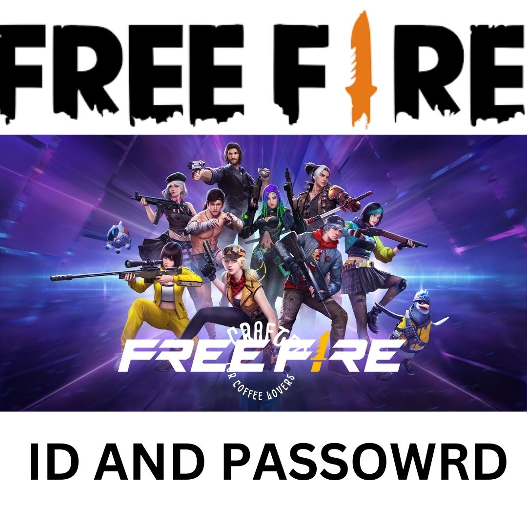 Free Fire ID And Passwords & Unlimited Diamonds – April 2025